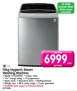 LG 15kg Hygienic Steam Washing Machine T1532AFPS5