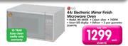 LG 44Ltr Electronic Mirror Finish Microwave Oven MS-444SR