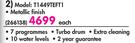 LG 14KG Top Loader Washing Machine T1449TEFT1