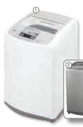 LG 14KG Top Loader Washing Machine T1450TEFT