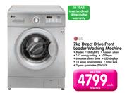 LG 7kg Direct Drive Front Loader Washing Machine F10B8QDP5
