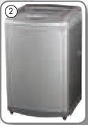 LG 14KG Top Loader Washing Machine T1449TEFT1