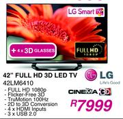 LG Full HD Smart LED TV (42LM6410)-42"