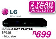 LG 3D Blu-Ray Player (BP325)
