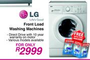 LG Front Load Washing Machines