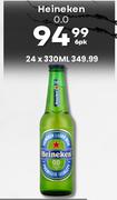 Heineken 0.0-6 x 330ml