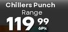 Chillers Punch Range-6 x 440ml