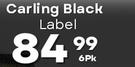 Carling Black Label-6 x 500ml