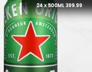 Heineken Lager-24 x 500ml