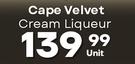 Cape Velvet Cream Liqueur-750ml