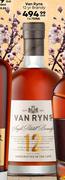 Van Ryns 12 Yr Brandy-750ml
