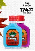 Bug Range-15 x 20ml