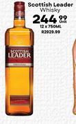 Scottish Leader Whisky-750ml