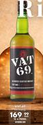 VAT 69 Whisky-750ml