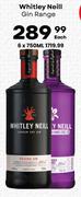Whitley Neill Gin Range-750ml