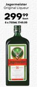 Jagermeister Original Liqueur-750ml