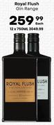 Royal Flush Gin Range-750ml