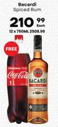 Bacardi Spiced Rum-750ml