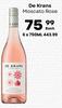 De Krans Moscato Rose-750ml