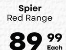 Spier Red Range-750ml                 