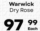 Warwick Dry Rose-750ml