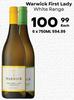 Warwick First Lady White Range-750ml