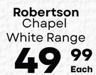 Robertson Chapel White Range-750ml