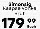 Simonsig Kapse Vonkel Brut-750ml