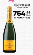 Veuve Cliquot Yellow Label-750ml