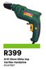 Ryobi Drill 10mm 550W Imp Var/Rev Handyline 81497887