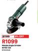 Black & Decker Metabo Angle Grinder W750-125 81503526