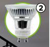 Inspire LED Light Bulb MR16 Dimmable GU10 5.3W Cool White 81401797