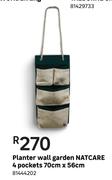 Natcare 4 Pockets Wall Garden Planter-70cm x 56cm
