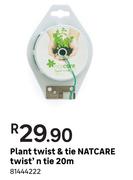 Natcare Twist'n Tie 20m Plant Twist & Tie