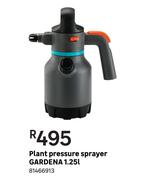Gardena 1.25L Plant Pressure Sprayer