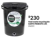 Earth Bokashi Probiotic Recycling Food Waste Bin-25L