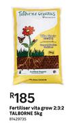 Talborne Vita Grow 2:3:2 Fertiliser-5Kg