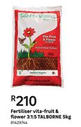 Talborne Vita Fruit & Flower Fertiliser-5Kg