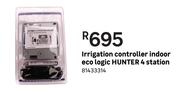 Hunter 4 Station Eco Logic Indoor Irrigation Controller