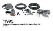 Gardena Irrigation Holiday Gardening Watering System