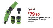 Geolia 4 Piece Nozzle Fittings Irrigation Sprayer Kit