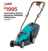 Gardena 1200W 32cm Powermax Electric Lawnmower