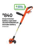Powerplus 20/40V Battery Operated Grass Trimmer (Excludes Battery)