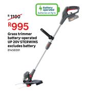 Sterwins Up 20V Battery Operated Grass Trimmer (Excludes Battery)