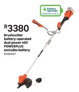 Powerplus 40V Dual Power Battery Operated Brush cutter (Excludes Battery)