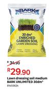 Bark Unlimited Lawn Dressing Soil (Medium) 30dm3
