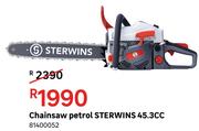 Sterwins Chainsaw (Petrol) 45.3CC
