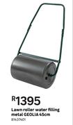 Geolia Lawn Roller Water Filling (Metal) 45cm