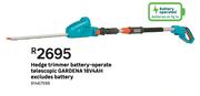 Gardena Hedge Trimmer (Battery-Operated) Telescopic 18V4AH Excluding Battery