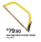 Saw Logs 40cm Including 1 Blade